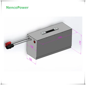 NencoPower 72V Litijeva Baterija 40ah 45ah Lifepo4 Baterije za Električna Motorja Električni Motocikel 72v Baterijski Modul Slike