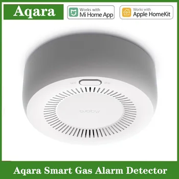 Original Aqara Smart Plina, Alarm Detektor za Plin Senzor Kuhinja Smart Zigbee Brezžična Ogenj Senzor Delo z Mijia App Homekits Senzor Slike