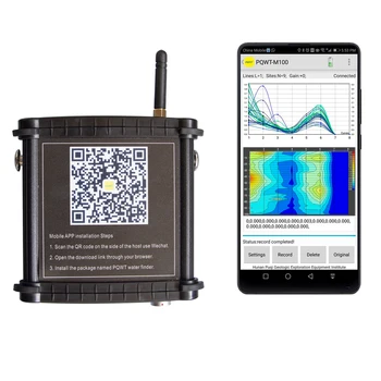PQWT - M100 Odlično Kakovost vode detektor/finder dolgo Garancijo podzemne vode detektor/odkrivanje Slike