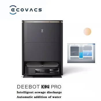 ECOVACS DEEBOT X2 Omni X2 PRO PLUS sesalnik, Pometanje Robot Tople Vode za Pranje Mop Čiščenje in Sušenje Prah Integracija Slike