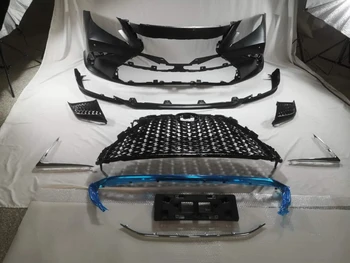 Telo Komplet Sprednji Odbijač Masko Hladilnika Trim Skupščina, Lexus 2015-17 ES Slog Spremenjen 18 Izvajanje Kit 18 Avto Dodatki Slike